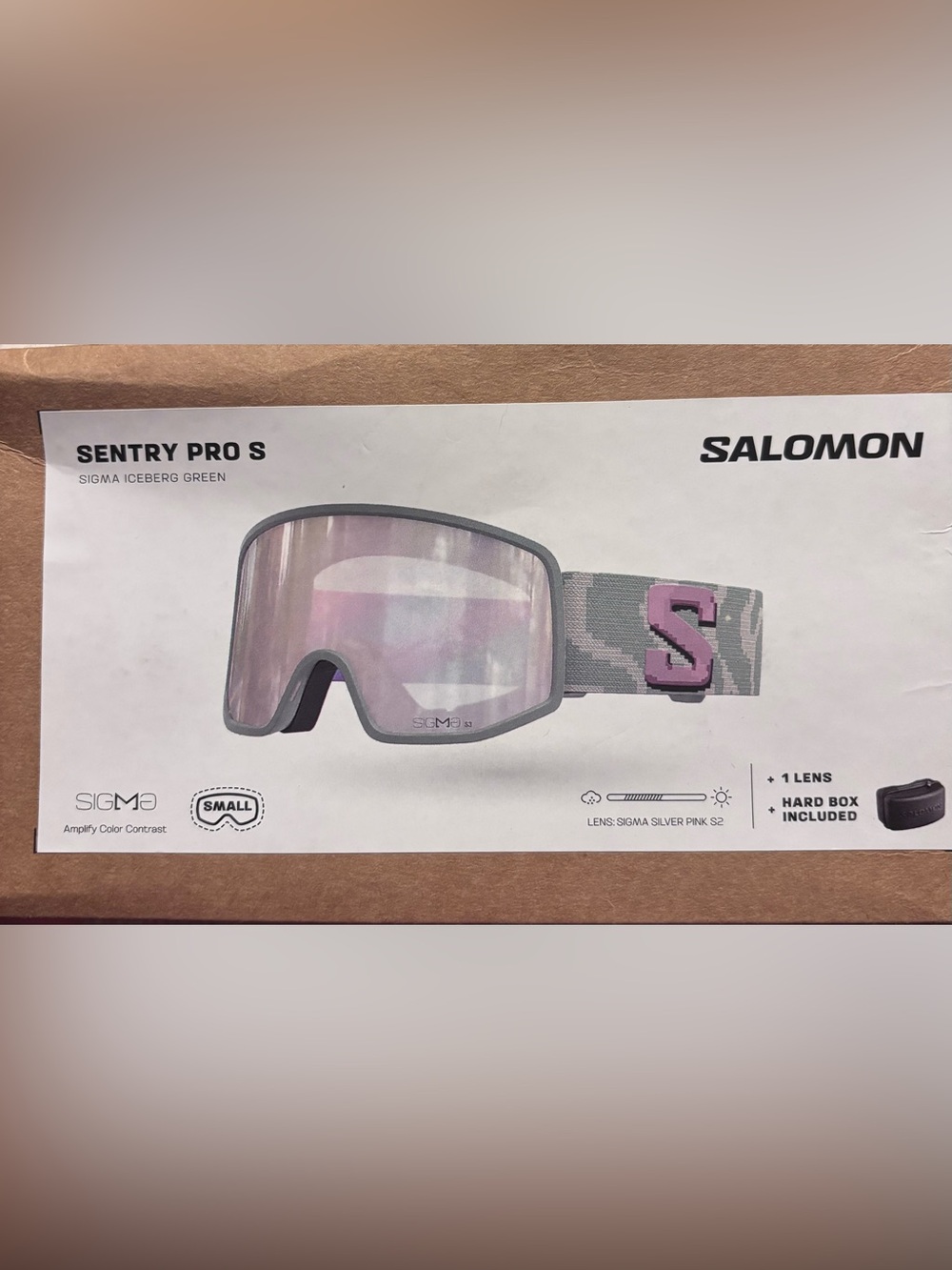 Salomon Sentry Pro, Small, Sigma Iceberg Green, NIB
